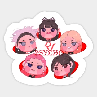 Red Velvet Psycho Sticker